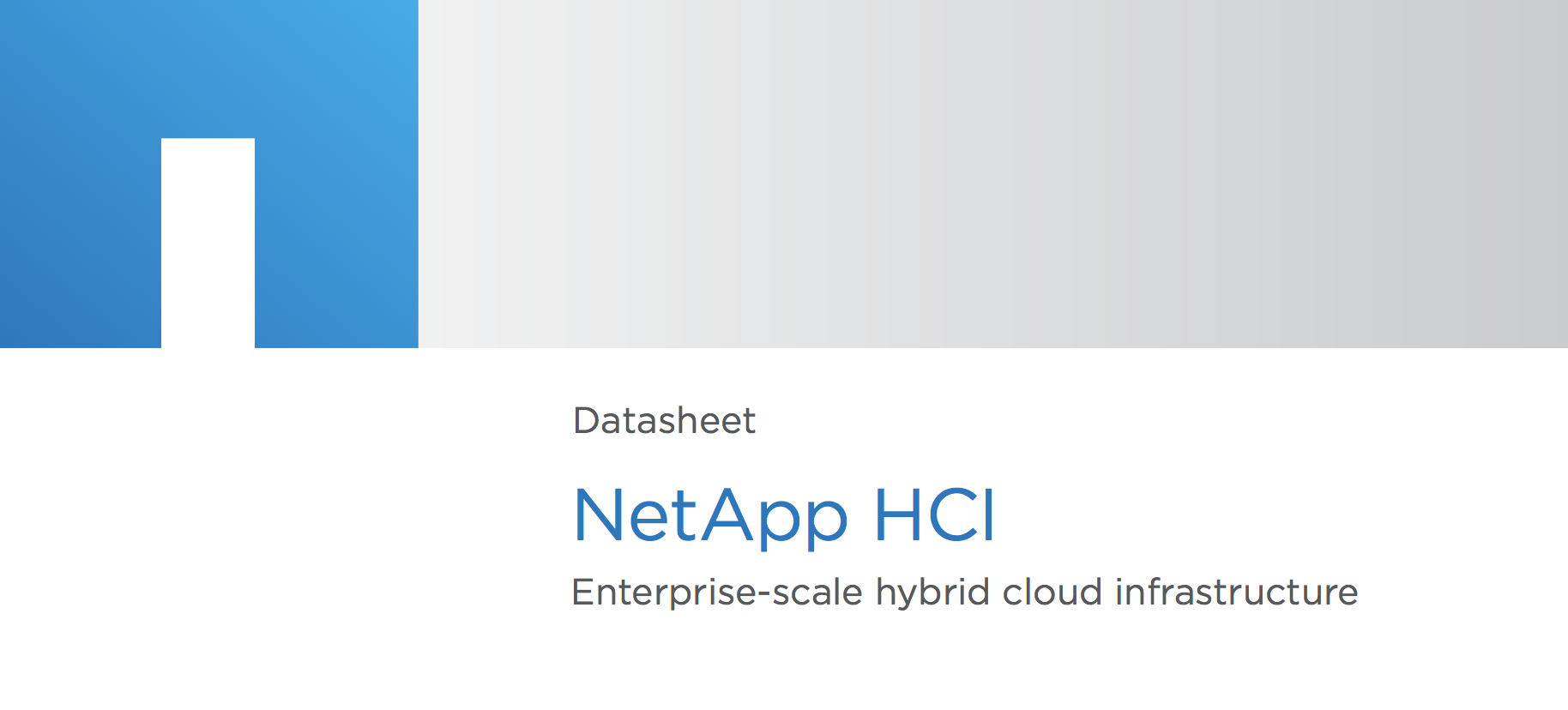 NetApp HCI – Cơ sở hạ tầng đám mây lai quy mô doanh nghiệp